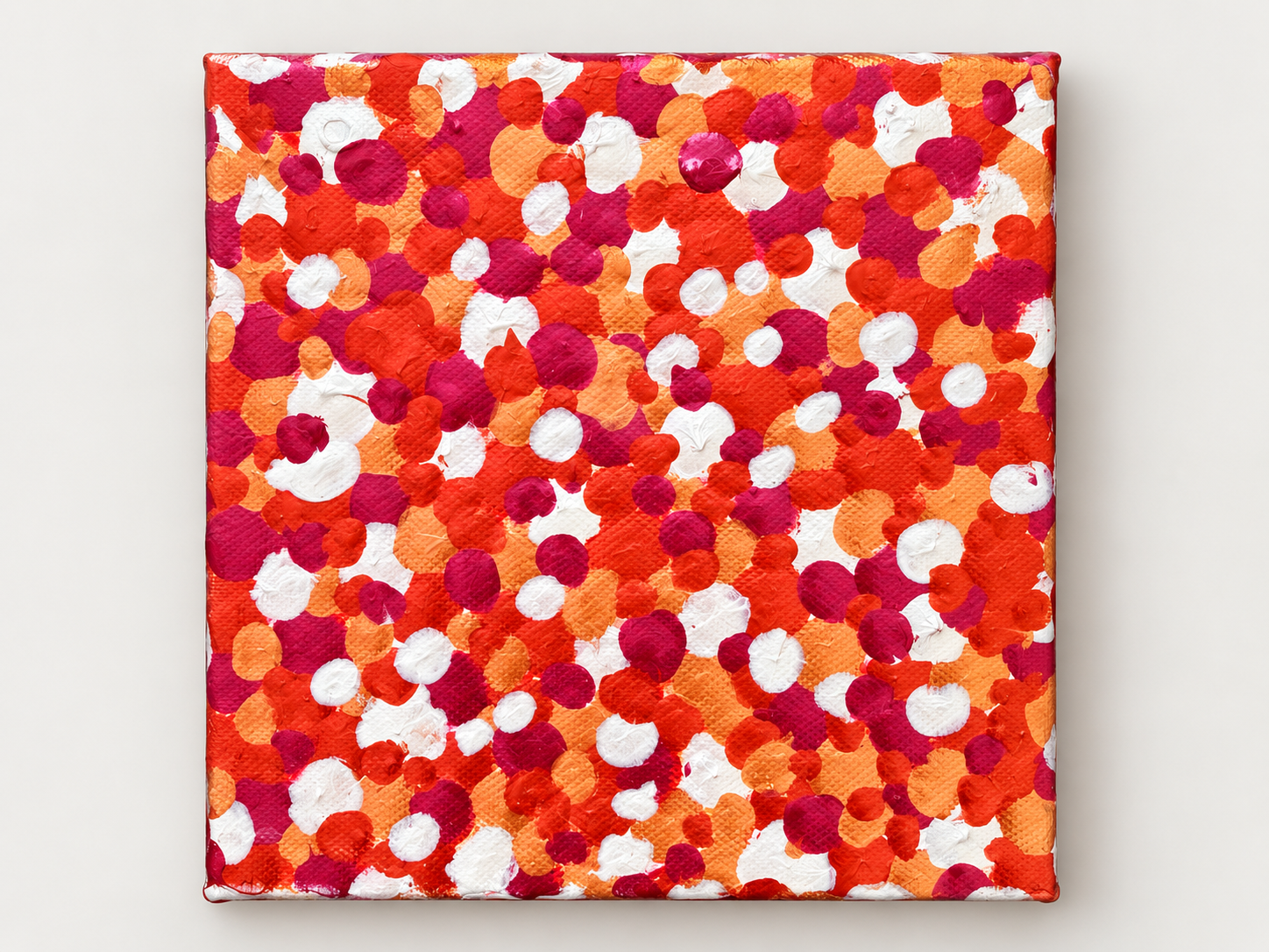 Cat Woods Art Dotty Mini Red tones 2025